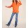 Designer-Oversizedpullover, orange