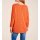 Designer-Oversizedpullover, orange