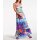 Jersey maxi dress, multicolour