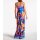 Jersey maxi dress, multicolour