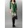 Print dress, green-black