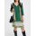 Print dress, green-black