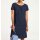 Designer-Leinen-Etuikleid, marine