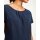 Designer-Leinen-Etuikleid, marine