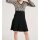 Knit dress, black-golden coloured