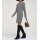 Designer-Strickkleid, grau-melange