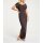 Designer-Maxi-Shirtkleid, braun