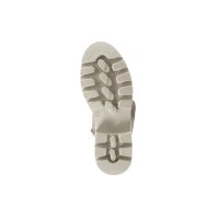 Microfaser-Rind-Nappaleder-Stiefel, taupe-beige