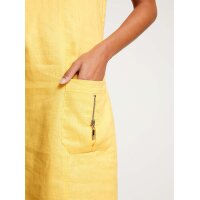 Linen dress, yellow