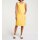 Linen dress, yellow