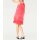 Chiffon dress, coral