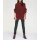 Oversized-Pullover, karminrot