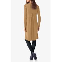 Fine knit dress, camel