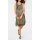 Layer dress, khaki-multicolour