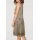 Layer dress, khaki-multicolour