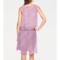 Silky layer dress, rosewood