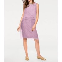 Silky layer dress, rosewood