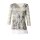 Streifenshirt, beige-ecru