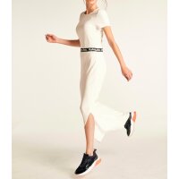 Jersey-Maxikleid, ecru