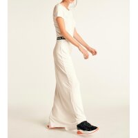 Jersey maxi dress, ecru
