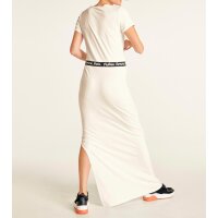 Jersey maxi dress, ecru