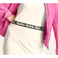 Jersey maxi dress, ecru