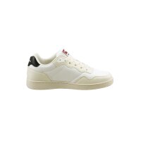 Brand sneaker, white-cream