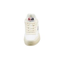 Brand sneaker, white-cream