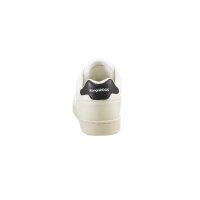 Brand sneaker, white-cream