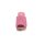 Rind-Nappaleder-Pantolette m.Flechtmuster, pink