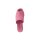 Rind-Nappaleder-Pantolette m.Flechtmuster, pink