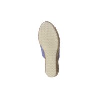 Rind-Nappaleder-Pantolette m.Flechtmuster, flieder