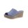 Rind-Nappaleder-Pantolette m.Flechtmuster, flieder