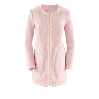 Blazer m. Spitze, rosé