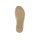 Rind-Veloursleder-Pantolette, taupe-blue
