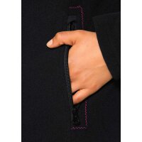 Fleece jacket, black