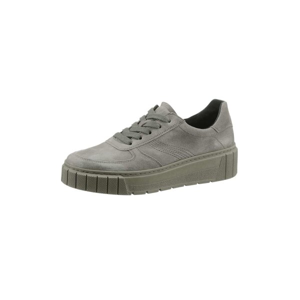 Goat suede shoe, taupe