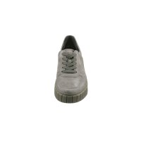 Goat suede shoe, taupe