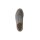 Marken-Ziegen-Veloursleder-Slipper m.Strass, grau