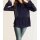 Chiffonbluse, marine