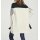 Cardigan with sequins, ecru-black