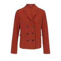 Designer-Blazer, rostbraun