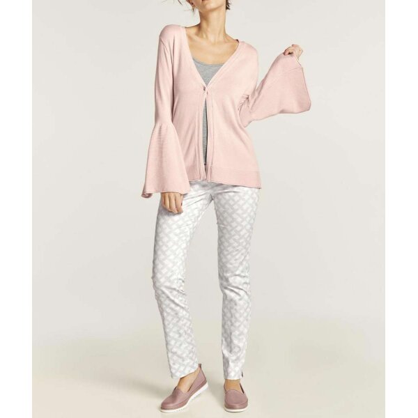 Feinstrickjacke, rosé