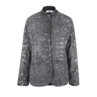 Jersey-Druckblazer, grau