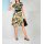 Designer-Prinzesskleid, schwarz-gelb
