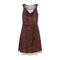 Kleid, taupe-beere