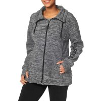 Marken-Fleecejacke, anthrazit