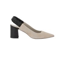 Sling pumps, nature-black