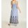Maxi dress with embroidery, multicolour