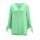 Blouse with ruchings, mint